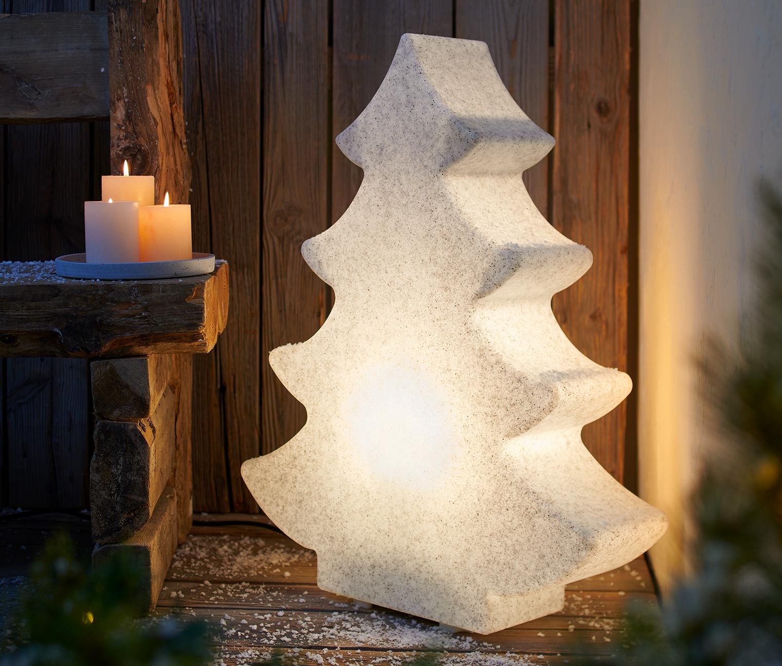 Smart-LED-Outdoorleuchte »Tanne« Smart-LED-Outdoorleuchte »Tanne«