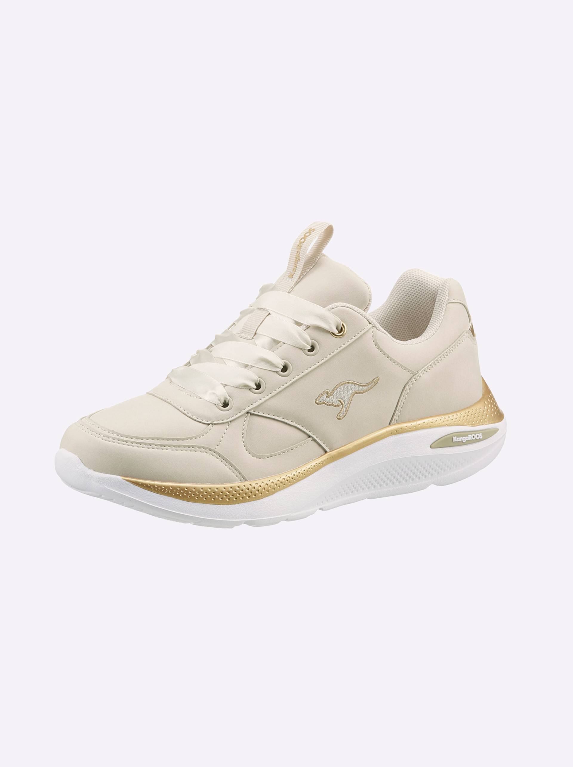Sneaker in beige-goldfarben von KangaROOS