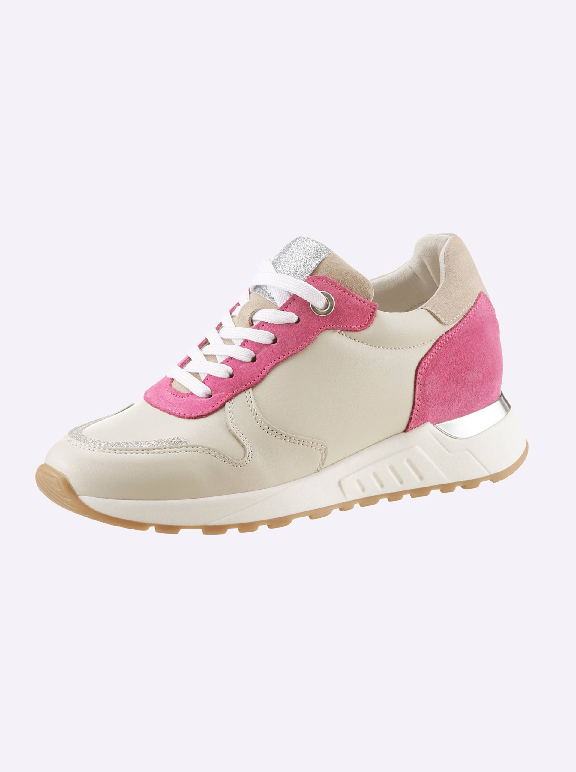 Sneaker in beige-pink von heine