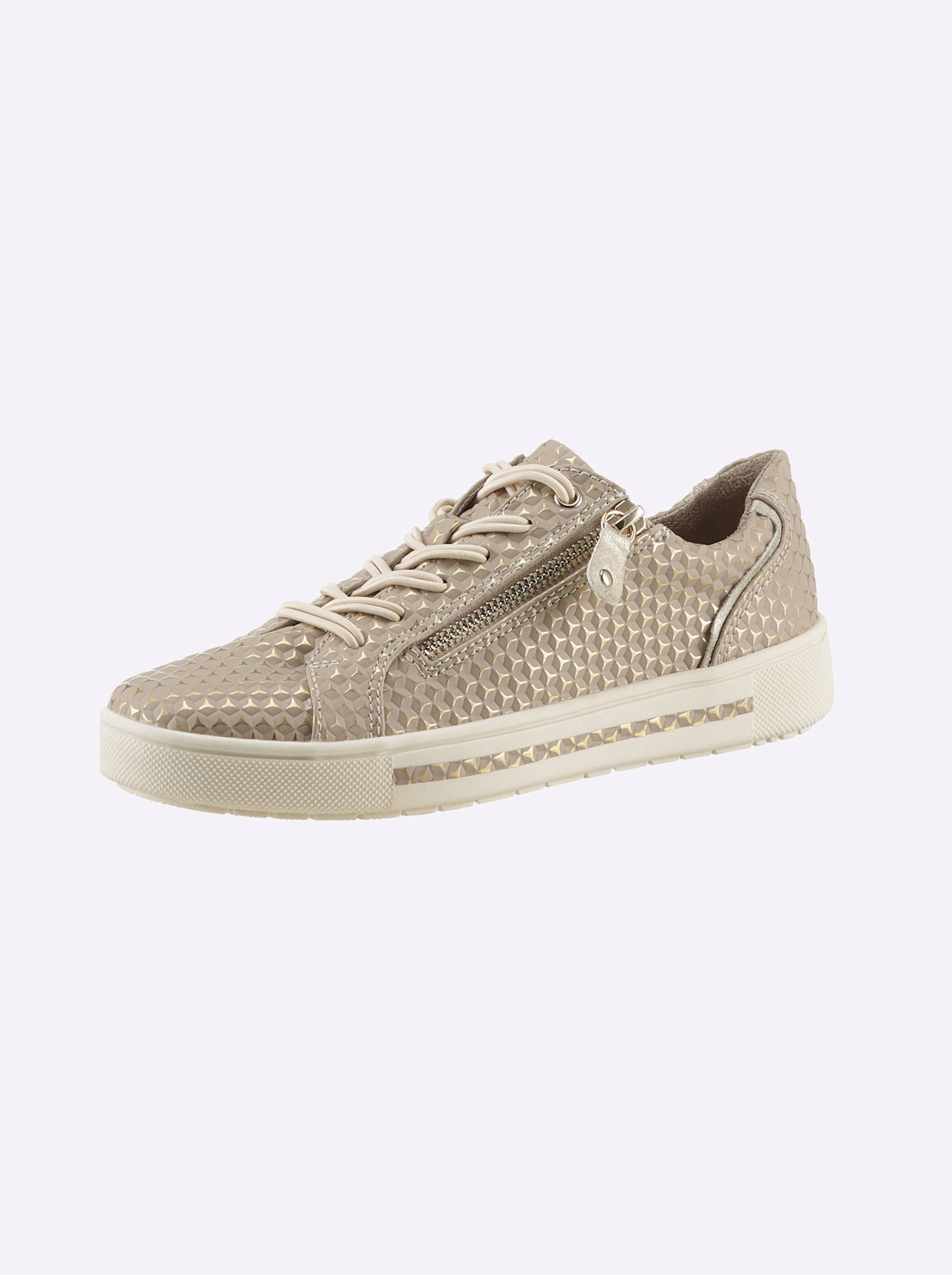 Sneaker in beige von Jana