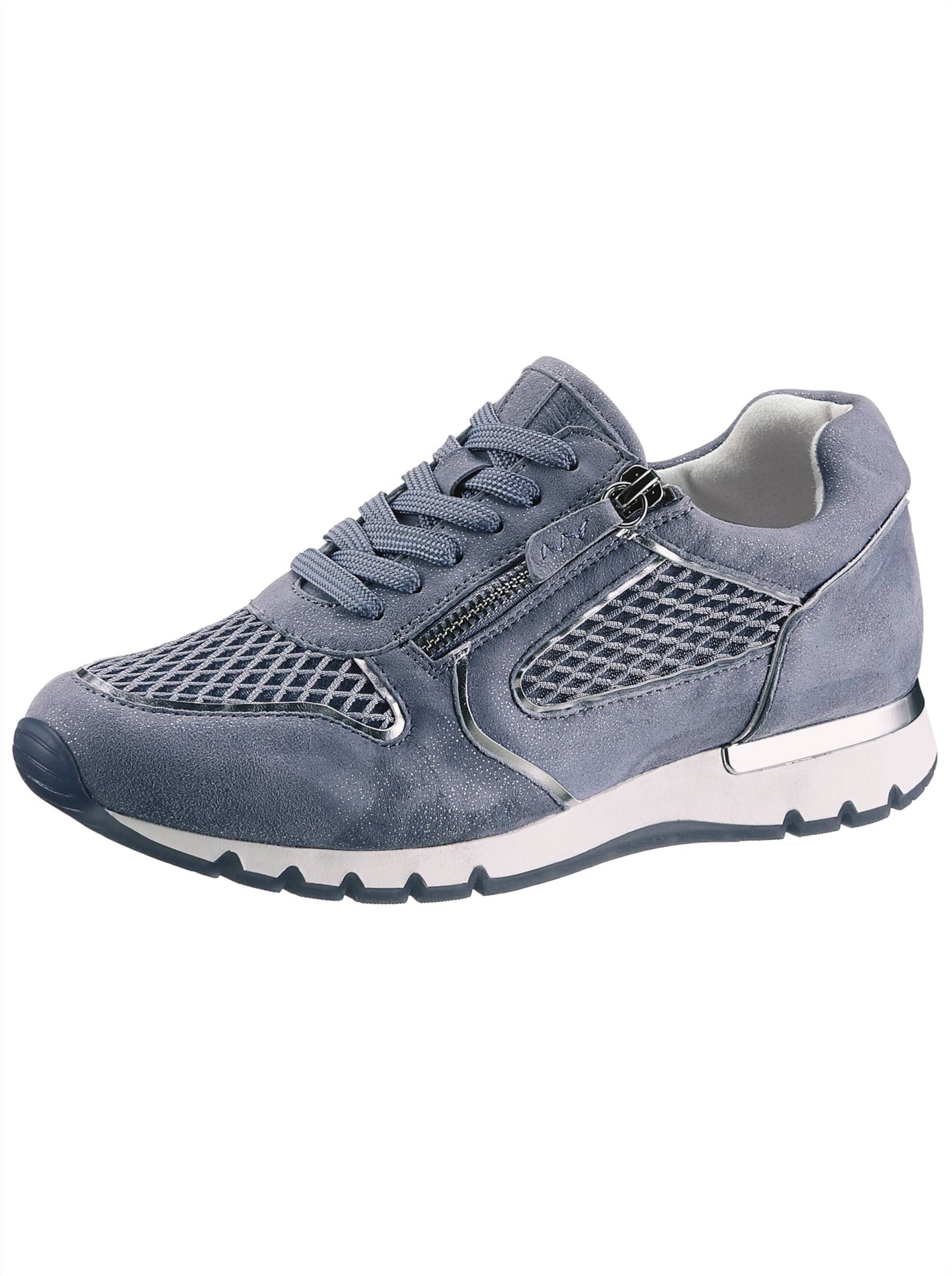 Sneaker in bleu von Caprice