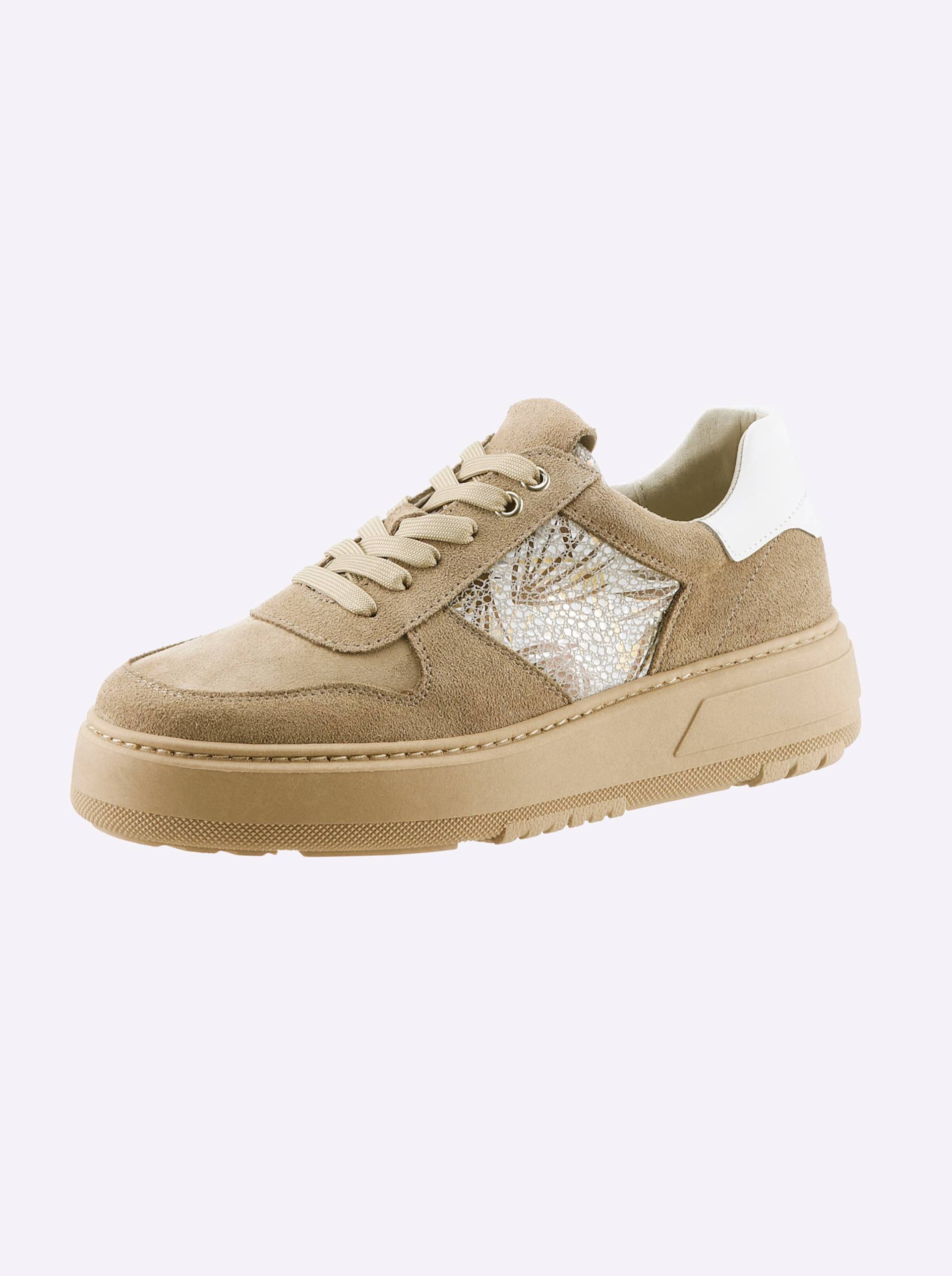 Sneaker in camel von heine