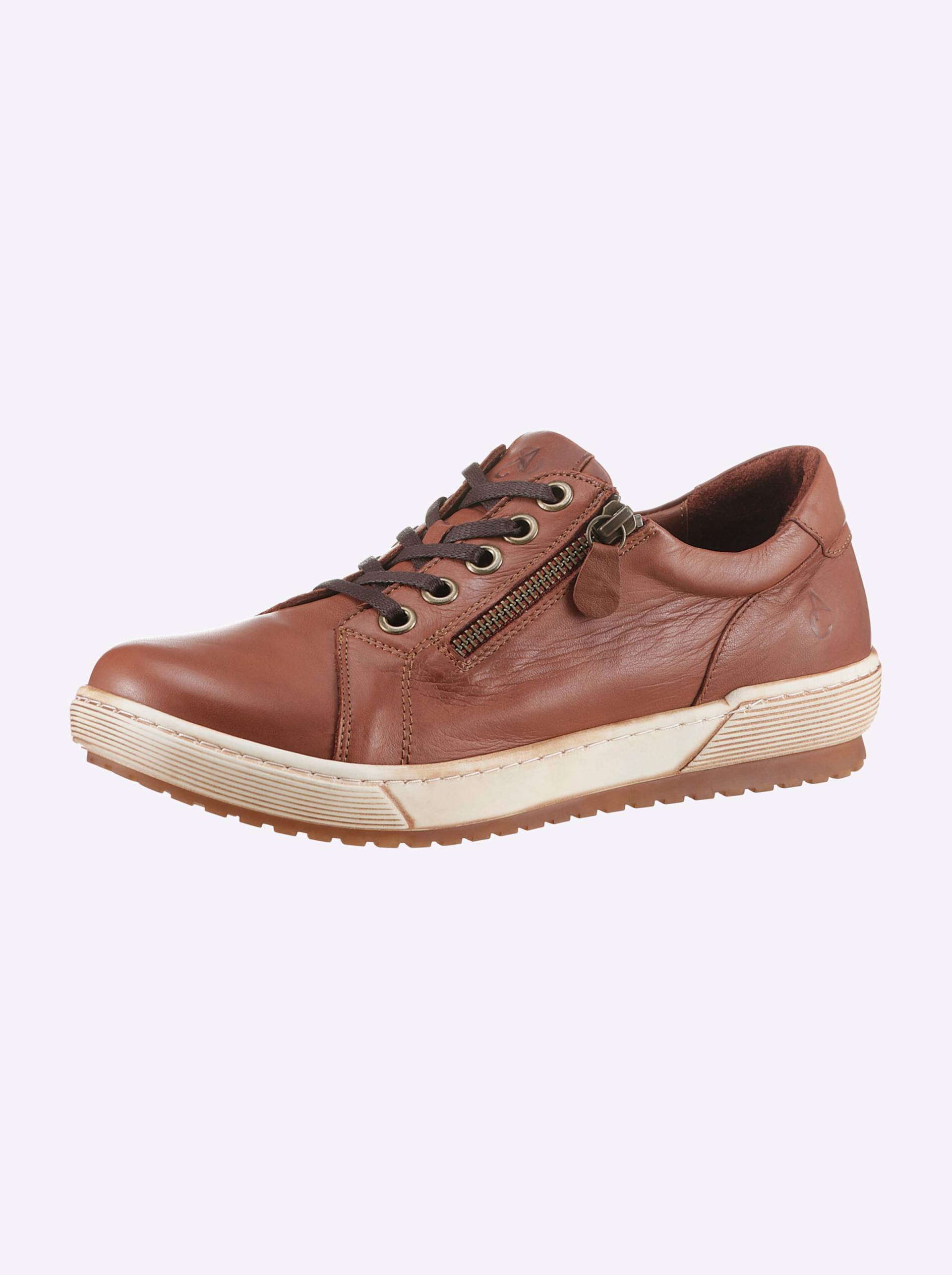 Sneaker in cognac von Andrea Conti