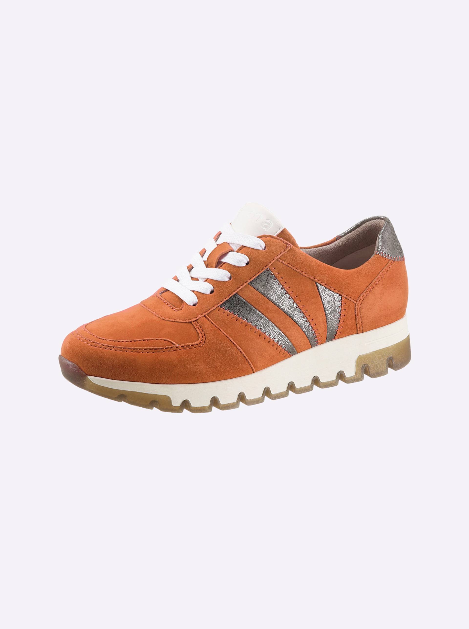 Sneaker in orange von Jana