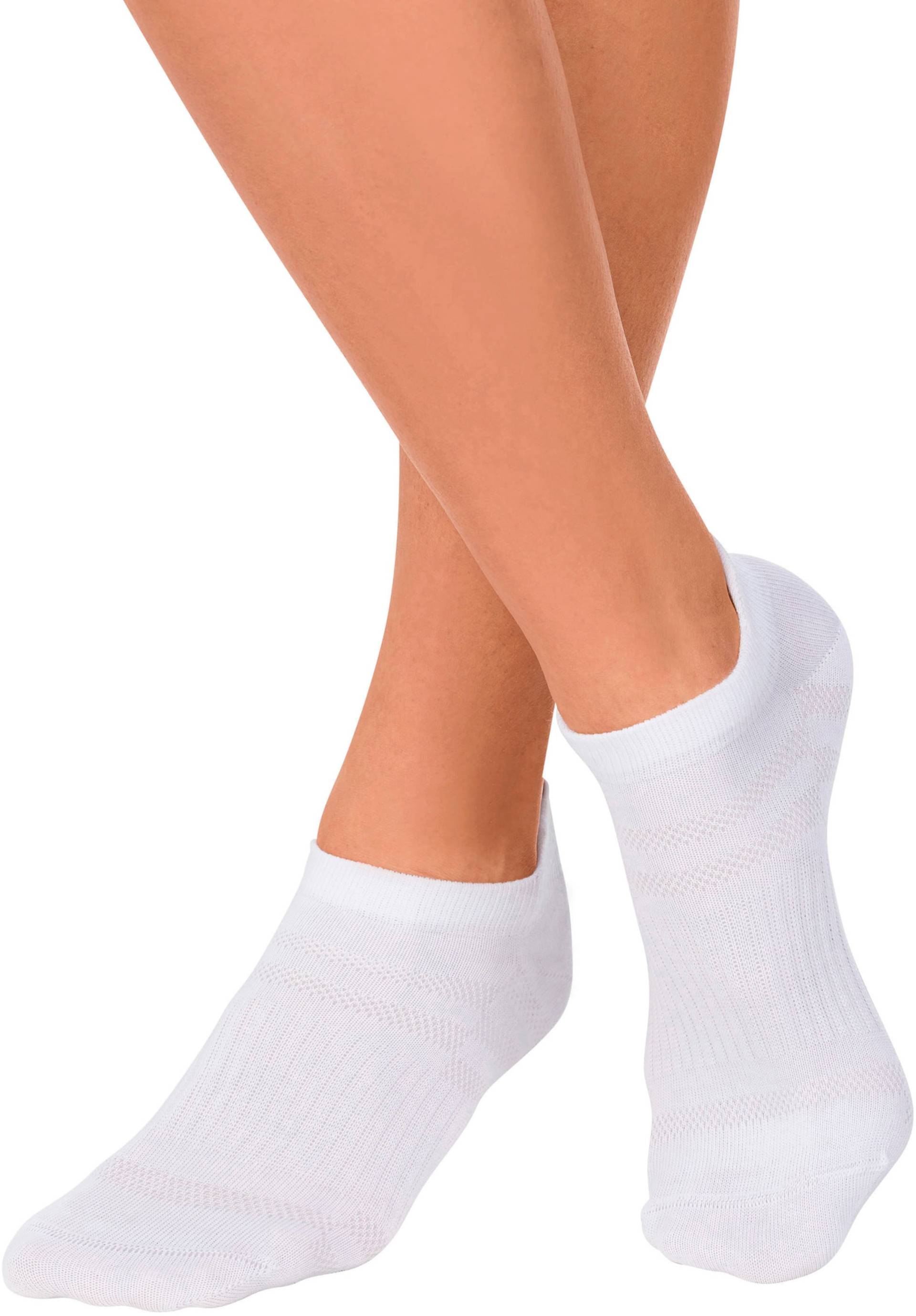 Sneakersocken in 7x weiss von LASCANA ACTIVE