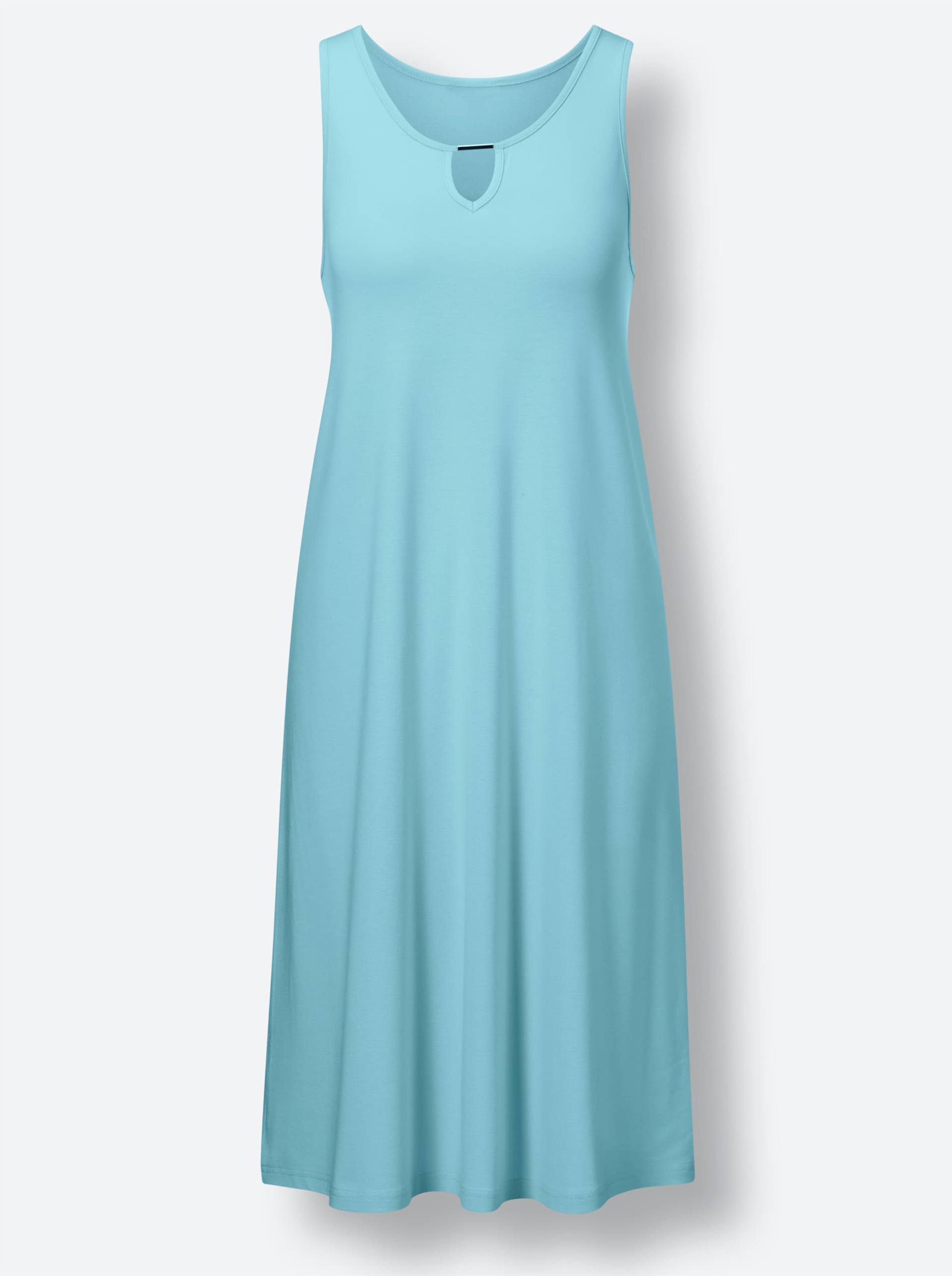 Sommerkleid in aquamarin von feel good