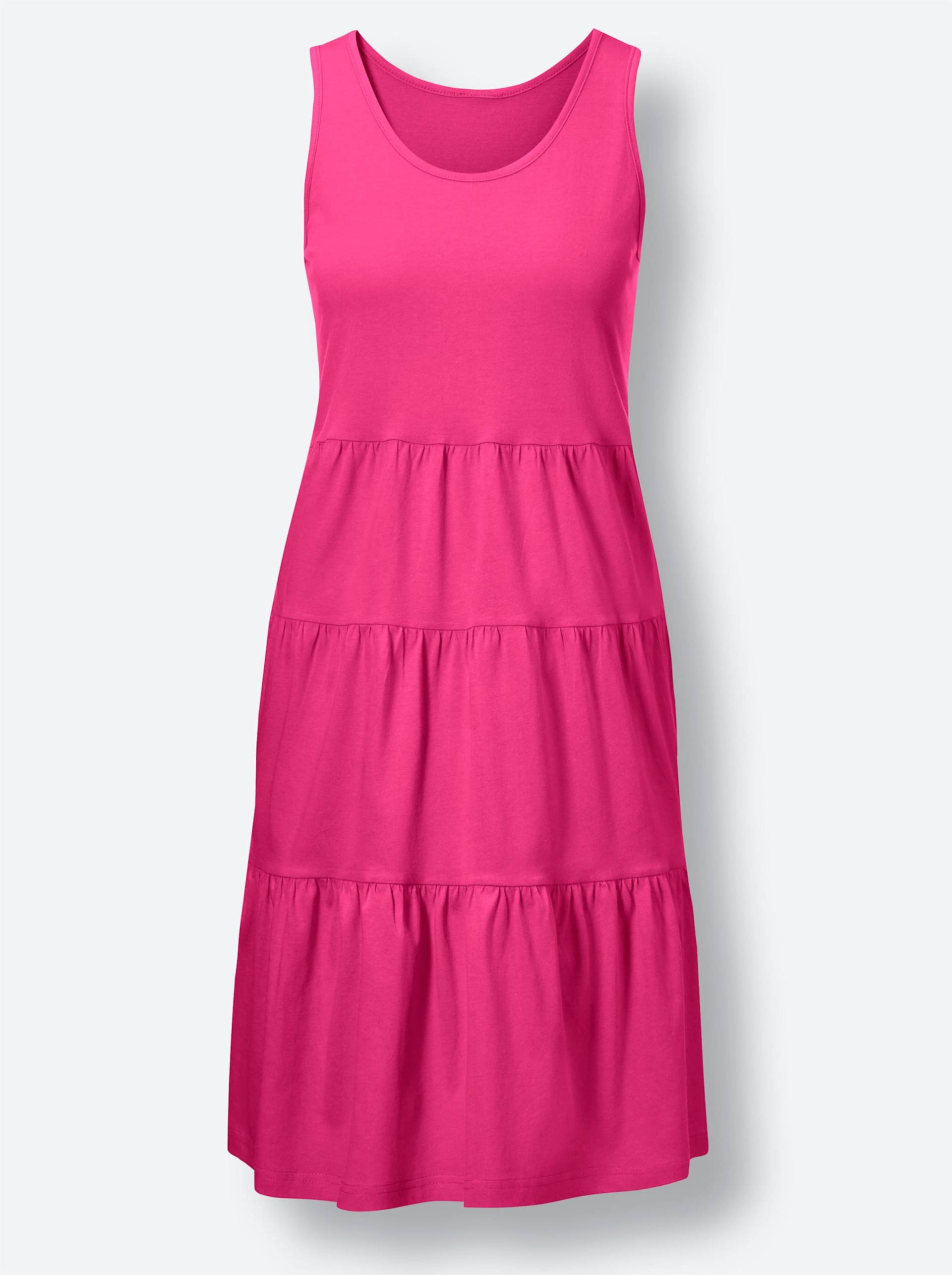 Sommerkleid in fuchsia von feel good