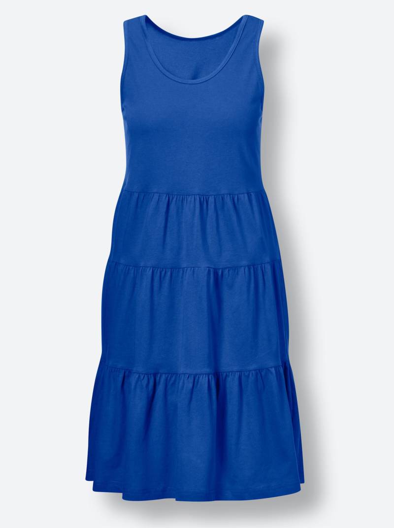 Sommerkleid in royalblau von feel good