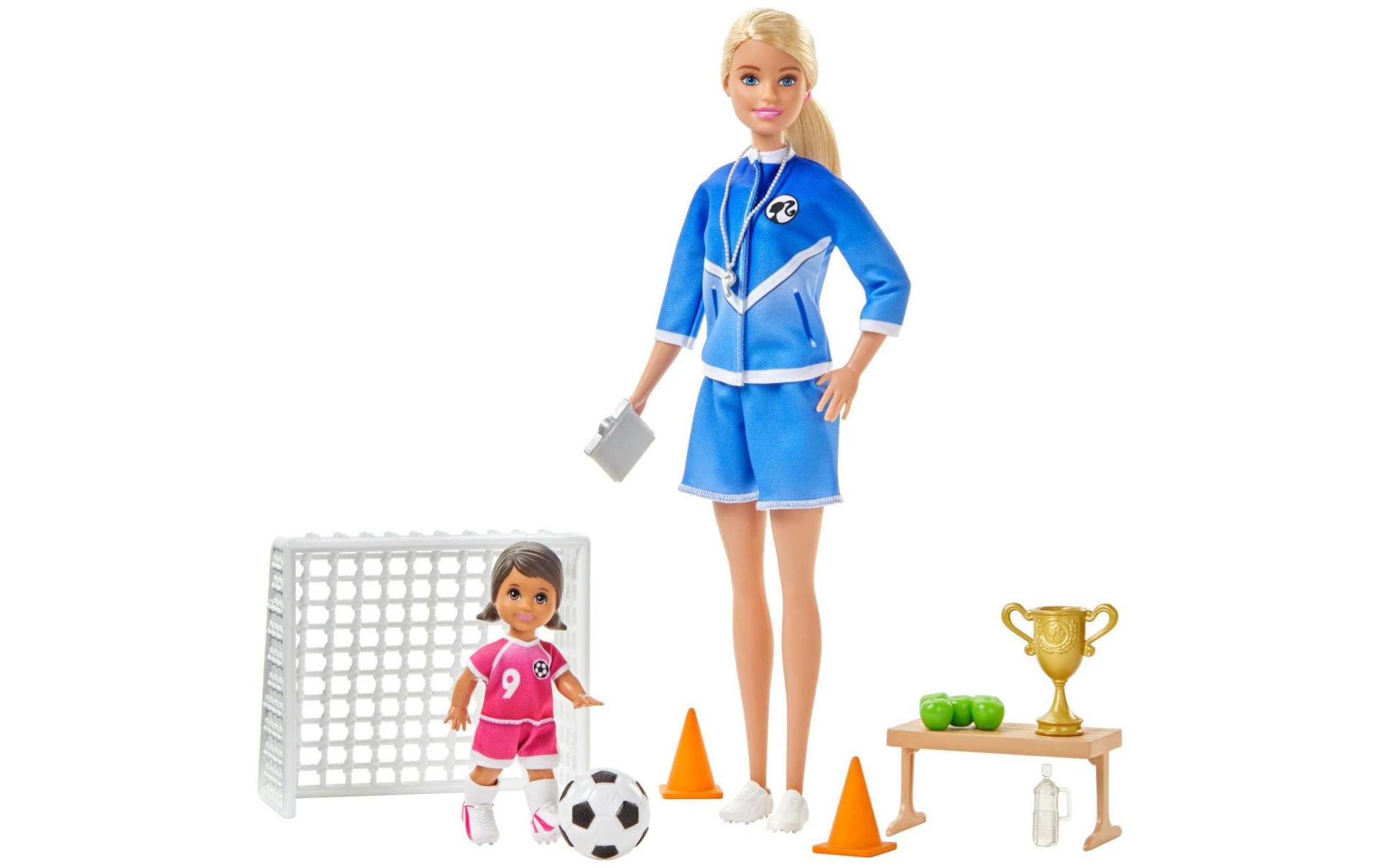 Barbie Spielfigur »Fussballtrainerin«, (Set) von Barbie