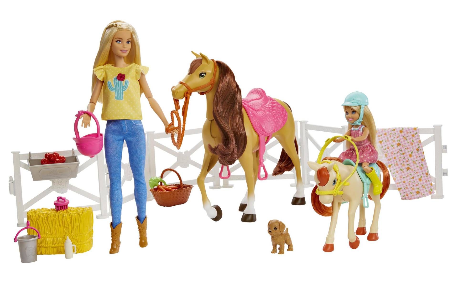 Barbie Spielfigur »Reitspass mit Barbie & Chelsea«, (Set) von Barbie