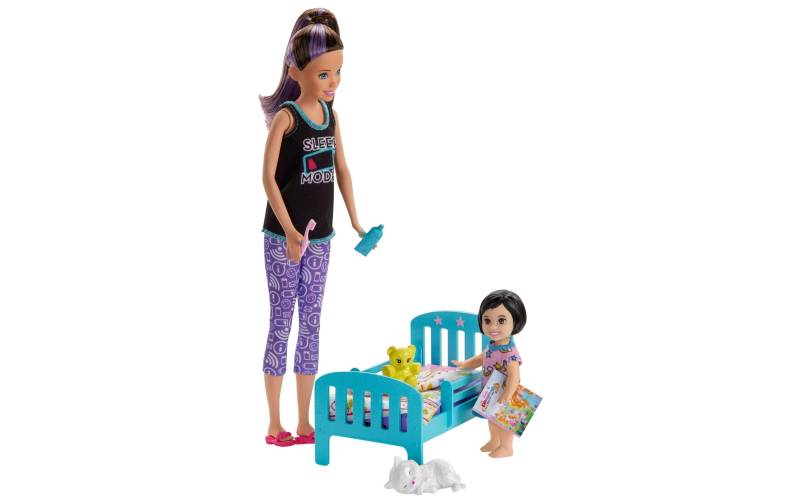 Barbie Spielwelt »Schlafenszeit Spielset«, (Set) von Barbie