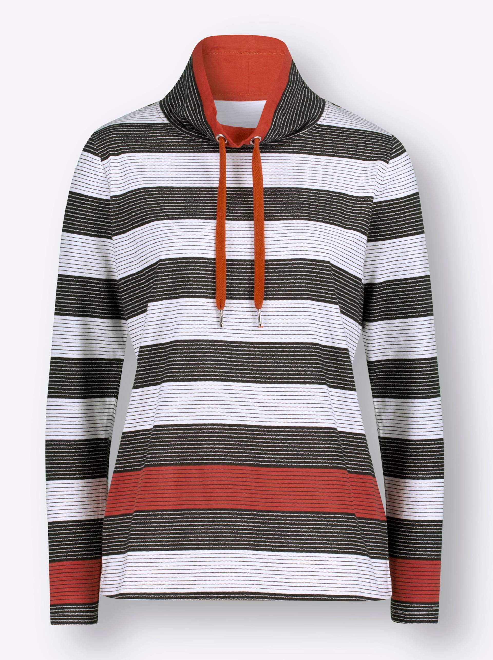 Stehkragenshirt Stehkragenshirt