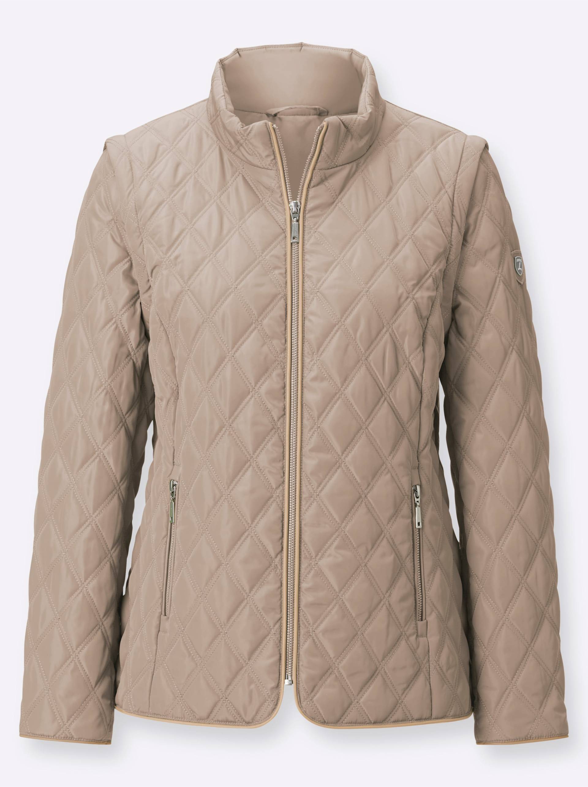 Steppjacke in beige von heine