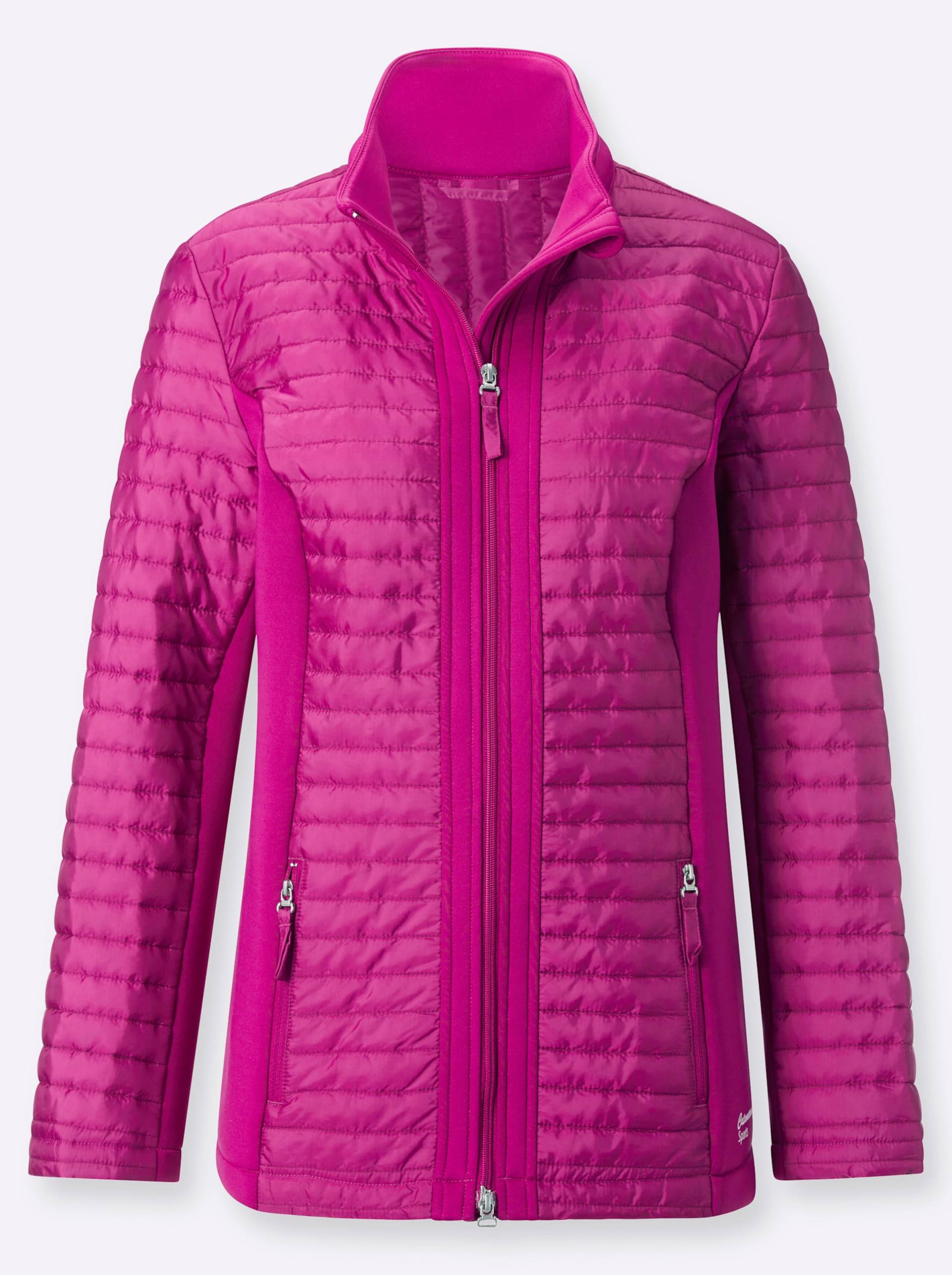 Steppjacke in magenta von Catamaran Sports