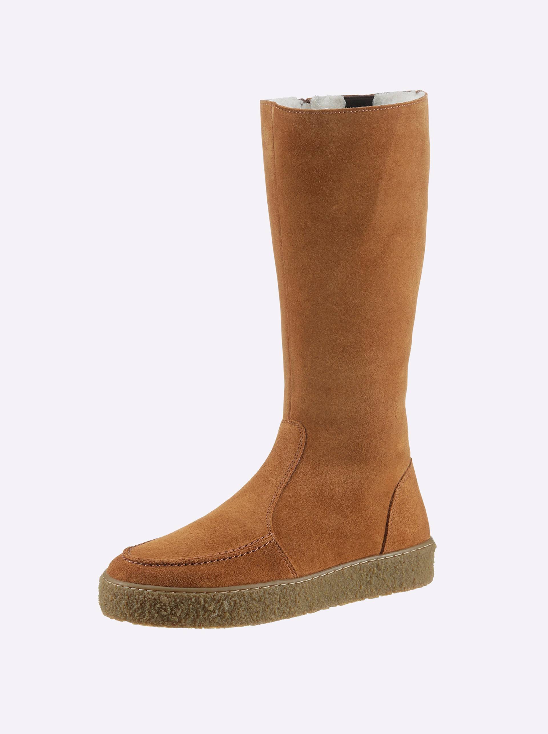 Stiefel in camel von heine