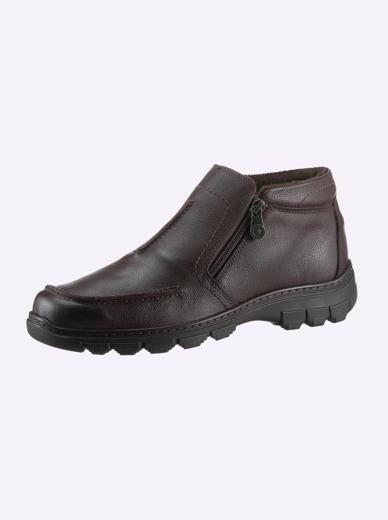 Stiefelette in braun von airsoft comfort+