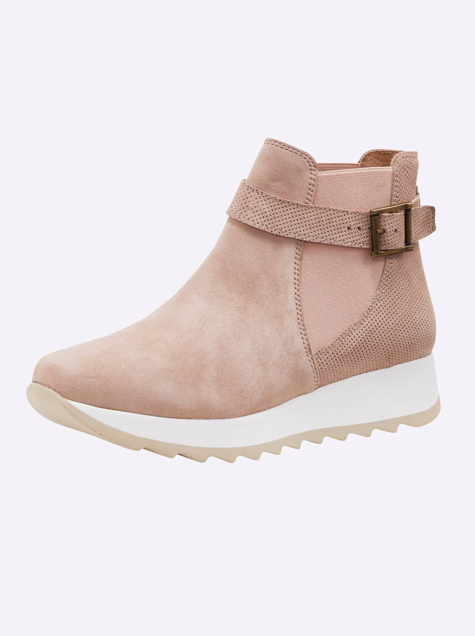 Stiefelette in rose von heine