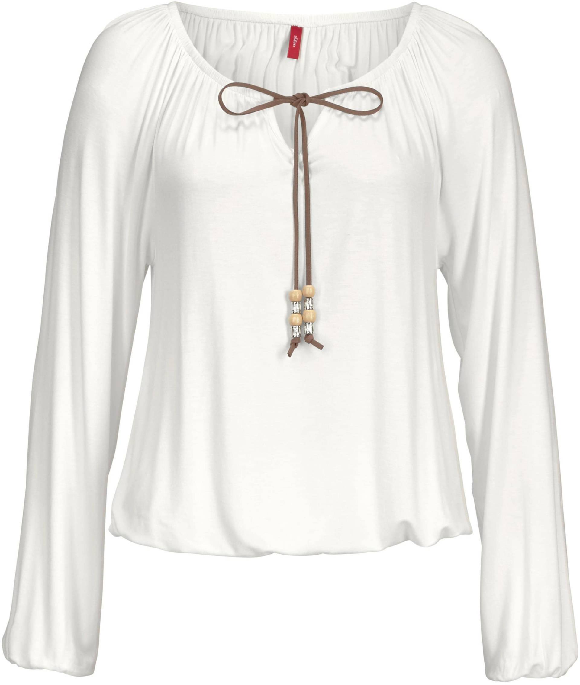 Strandshirt in creme von s.Oliver