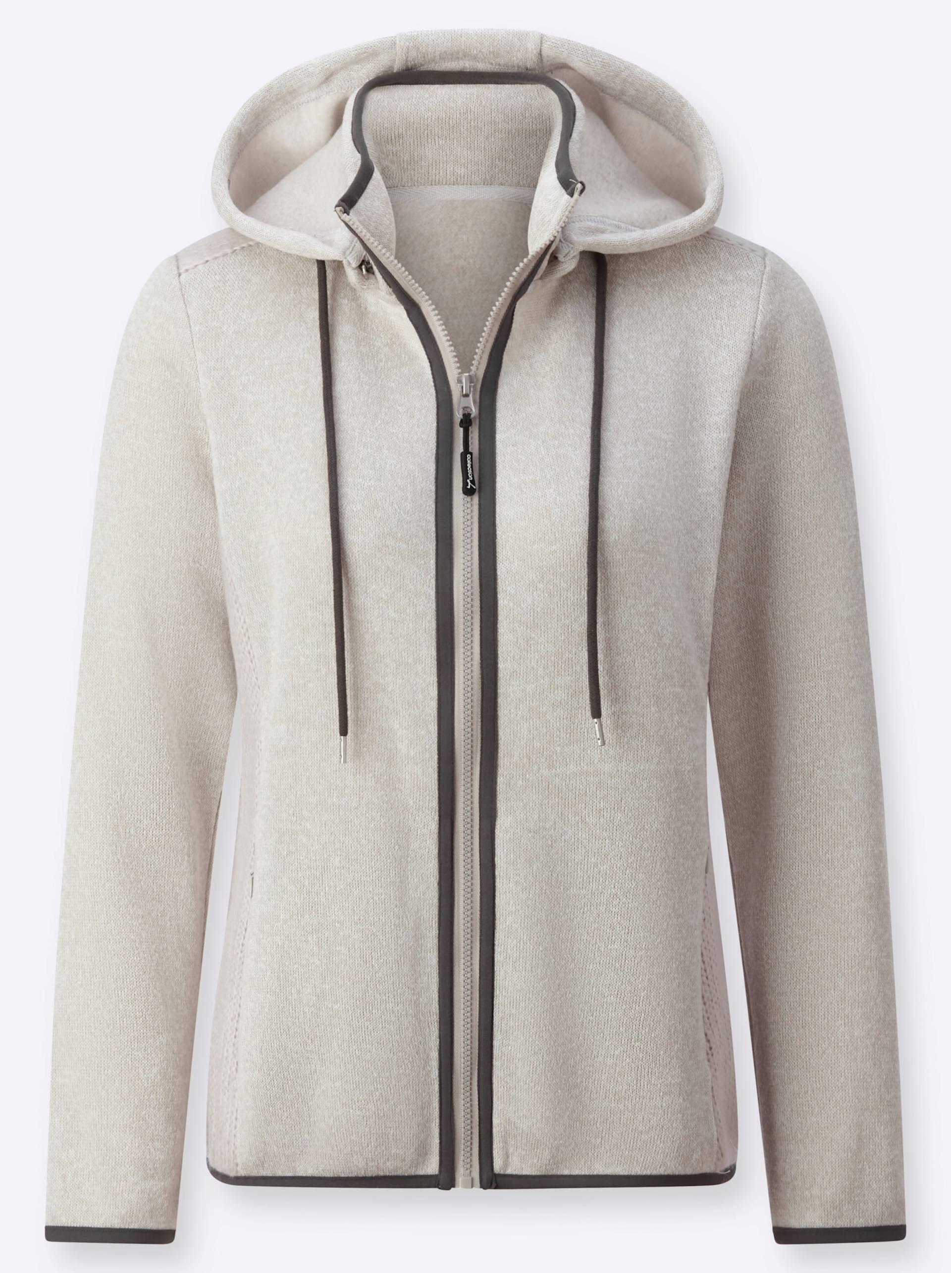 Strickfleecejacke Strickfleecejacke