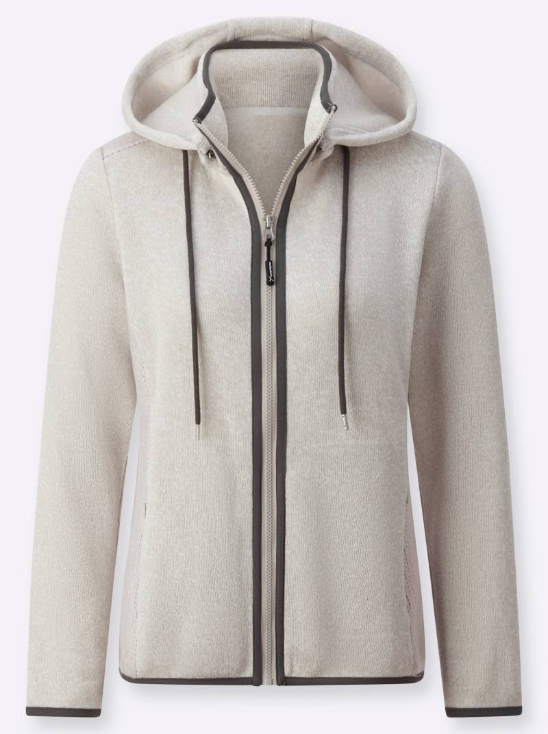 Strickfleecejacke