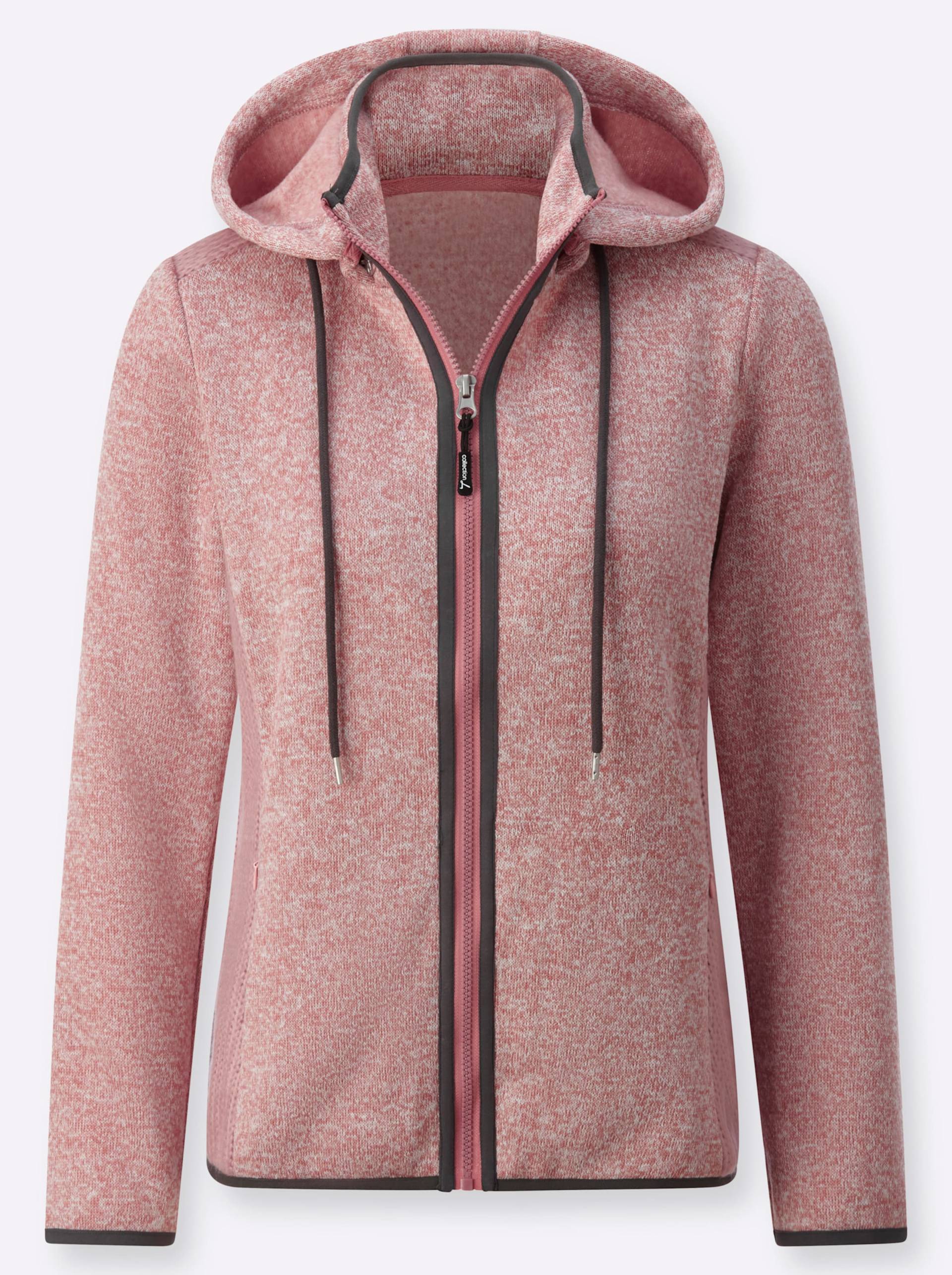 Strickfleecejacke Strickfleecejacke