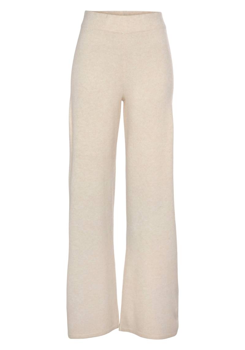 Strickhose in creme von LASCANA