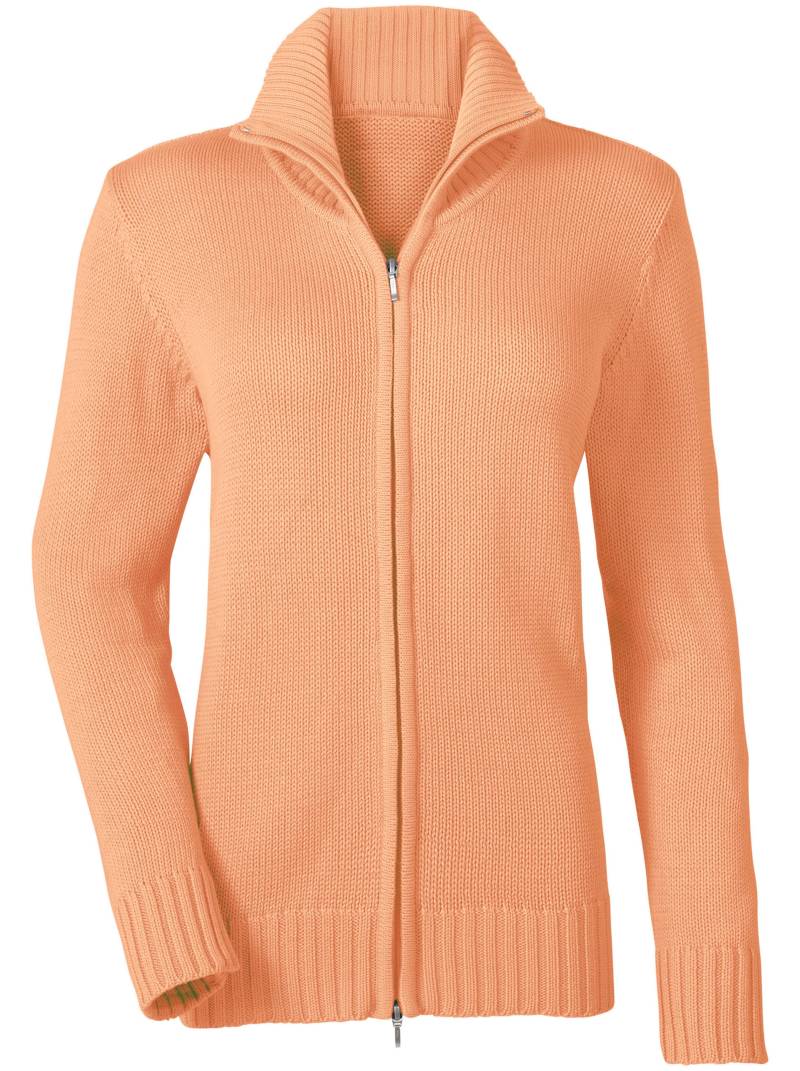 Strickjacke in apricot von heine