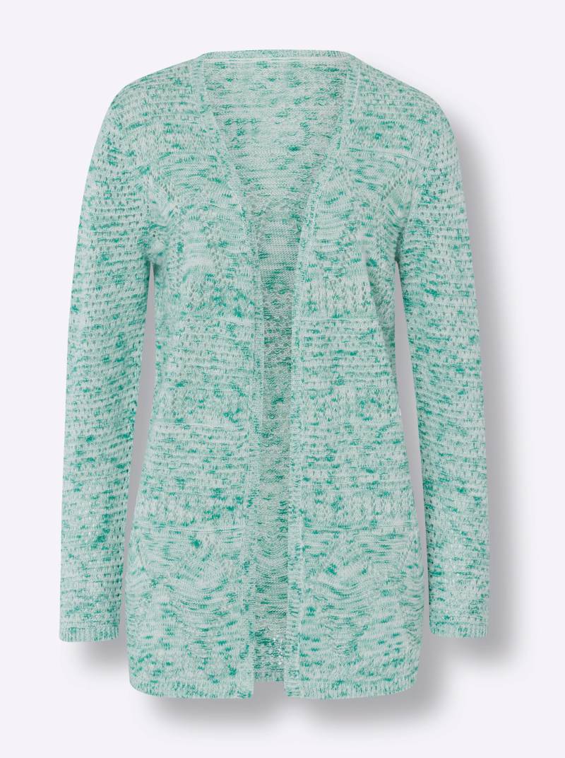 Longstrickjacke