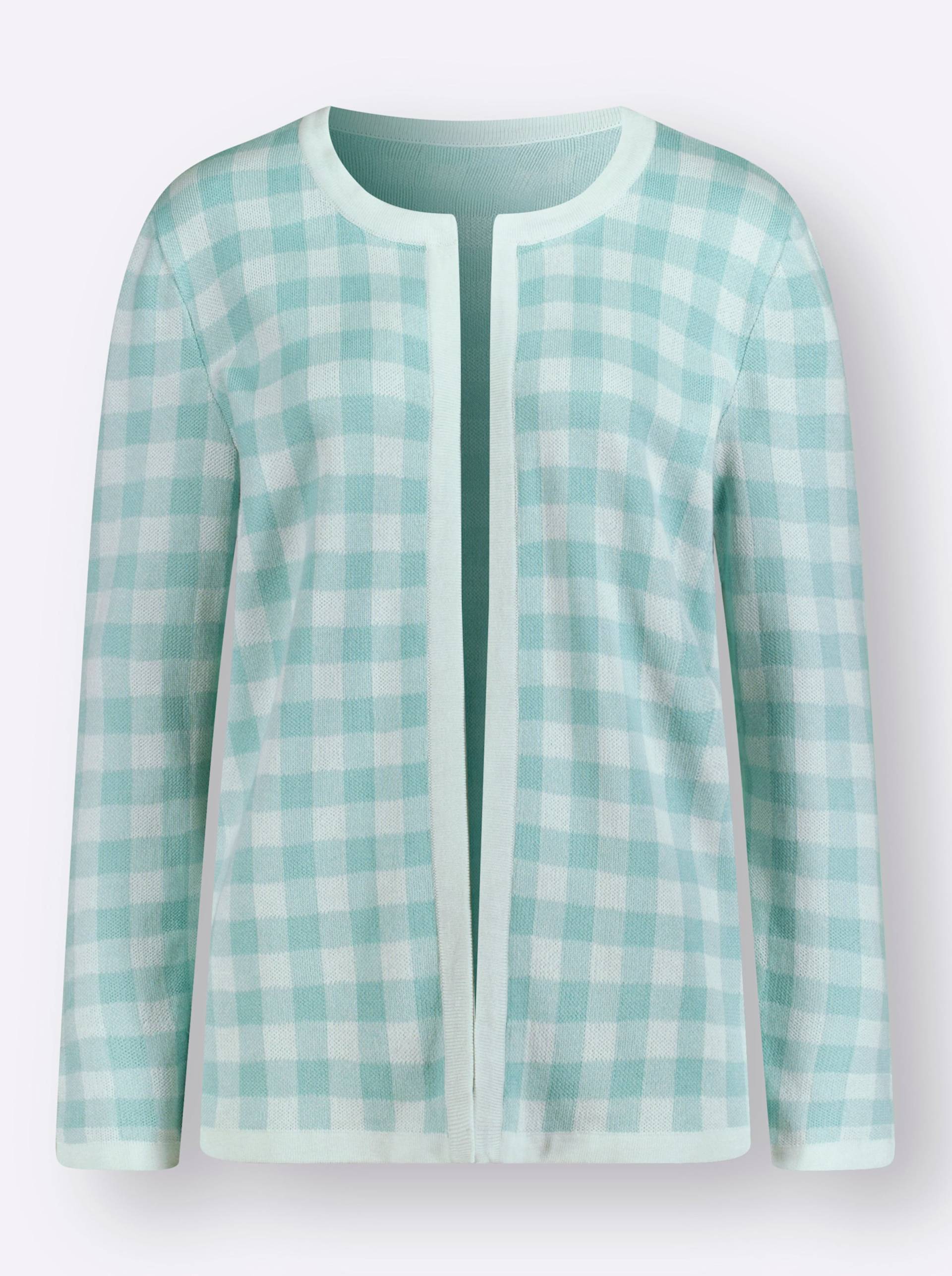 Jacquardstrickjacke Jacquardstrickjacke