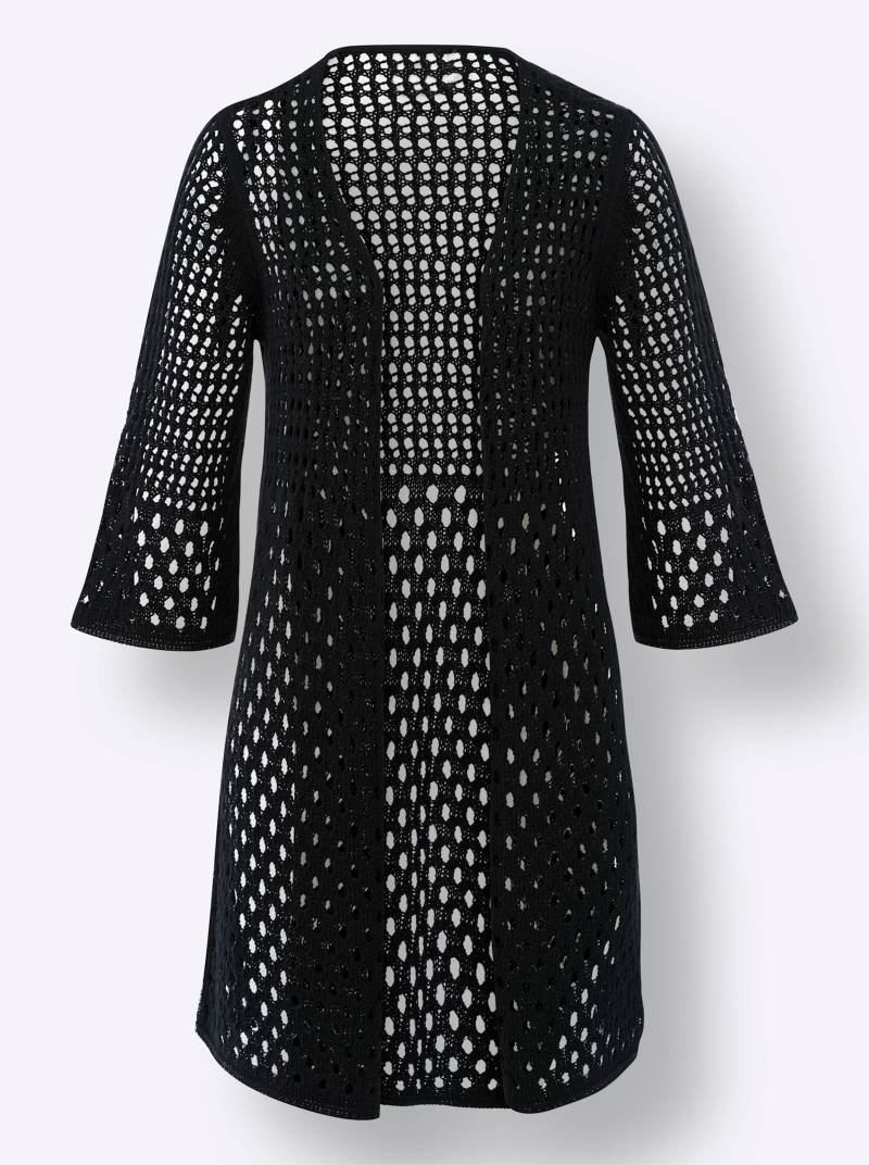 Ajourstrickjacke