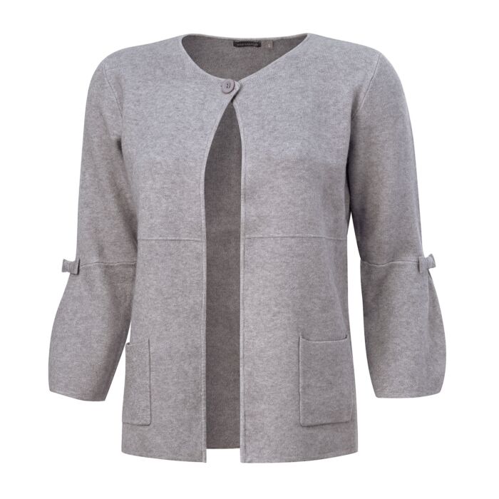 Strickjacke mit Stil und Funktionalität von Edi Müller
