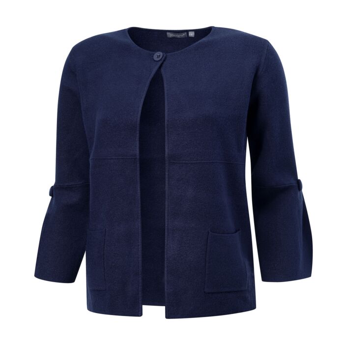 Strickjacke mit Stil und Funktionalität von Edi Müller