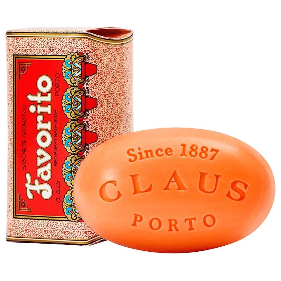 Claus Porto  Claus Porto Favorito Red Poppy Soap koerperseife 150.0 g von Claus Porto