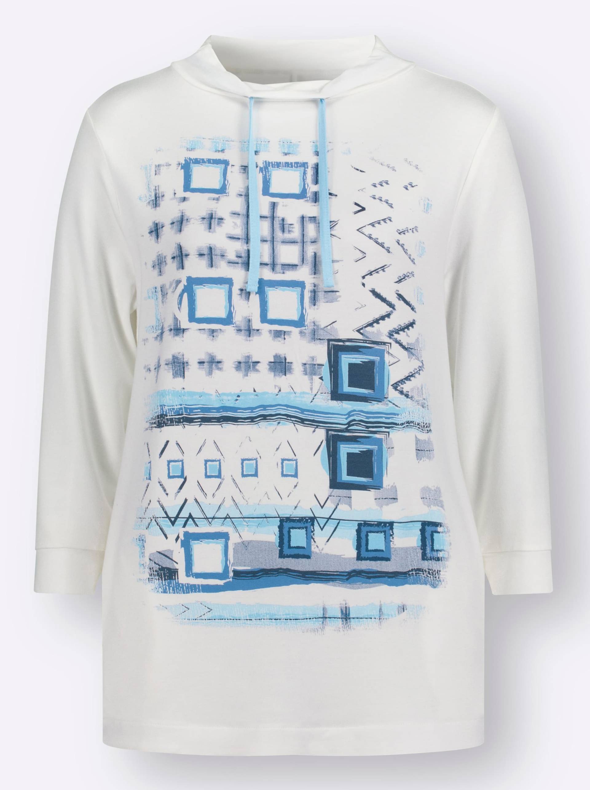 Sweatshirt in aqua-marine-bedruckt von heine