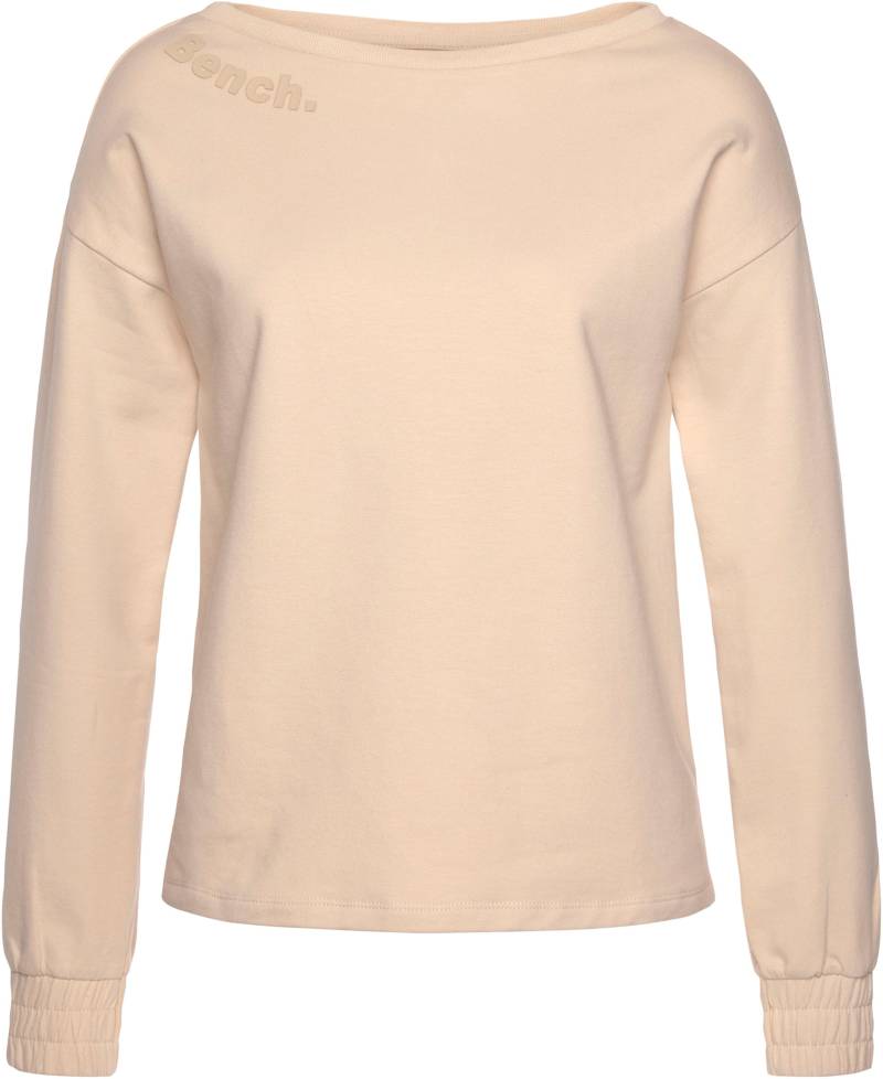 Sweatshirt in beige von heine