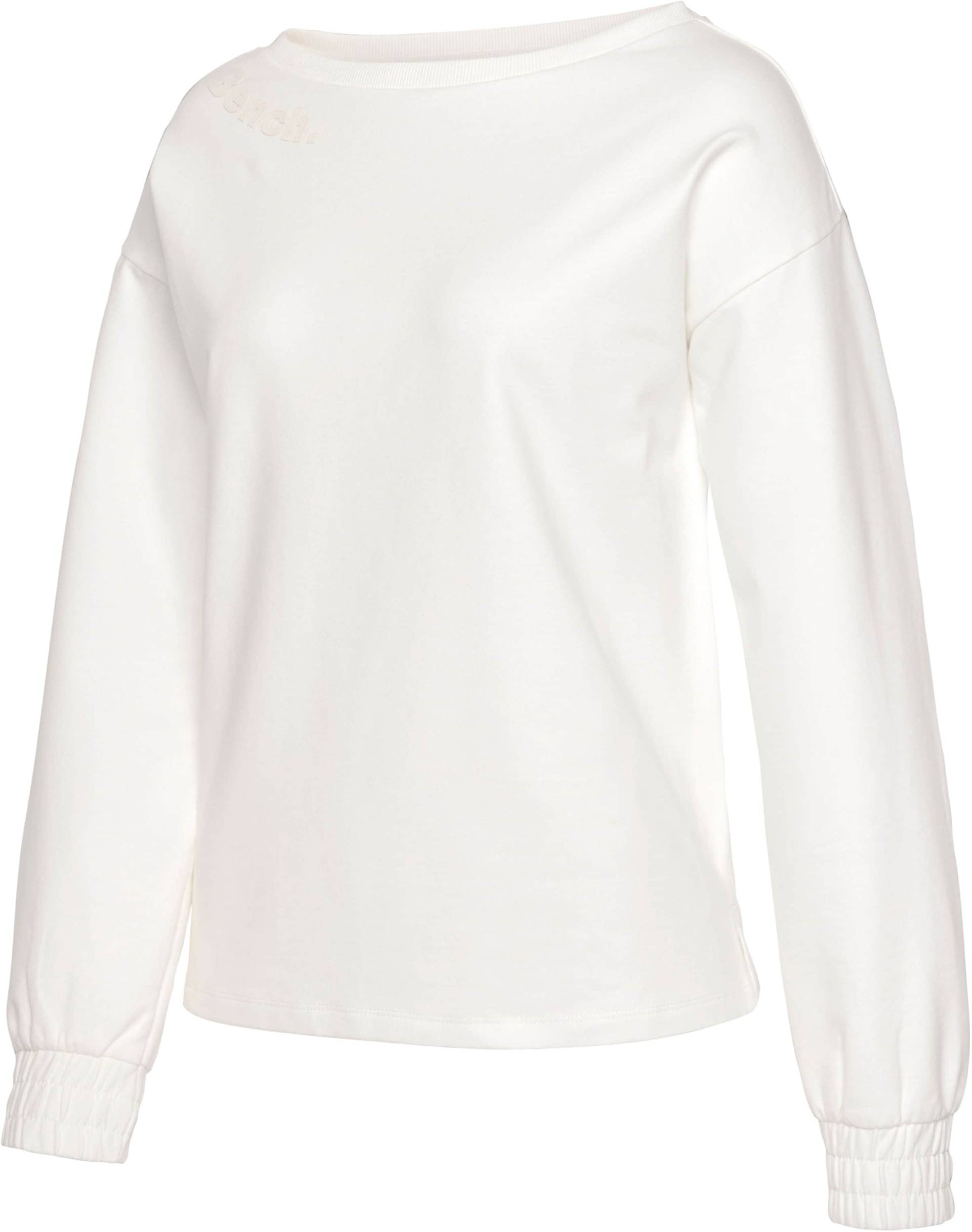 Sweatshirt in ecru von heine