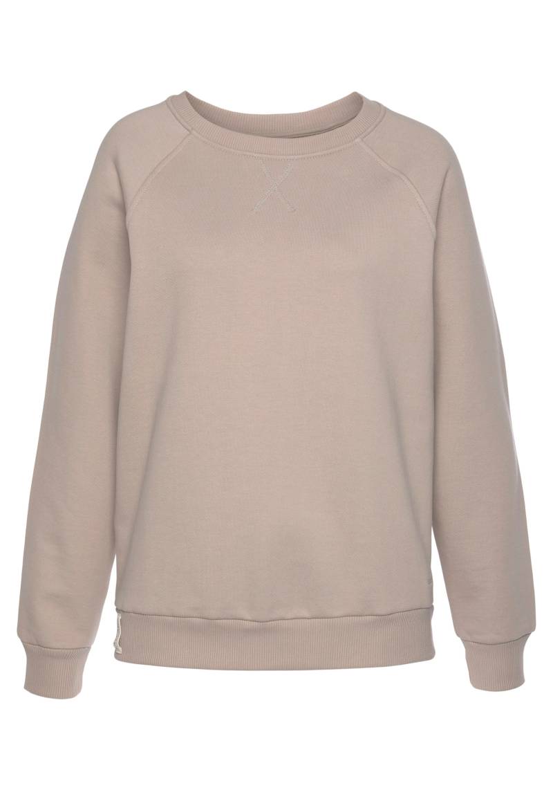 Sweatshirt in hellbraun von LASCANA