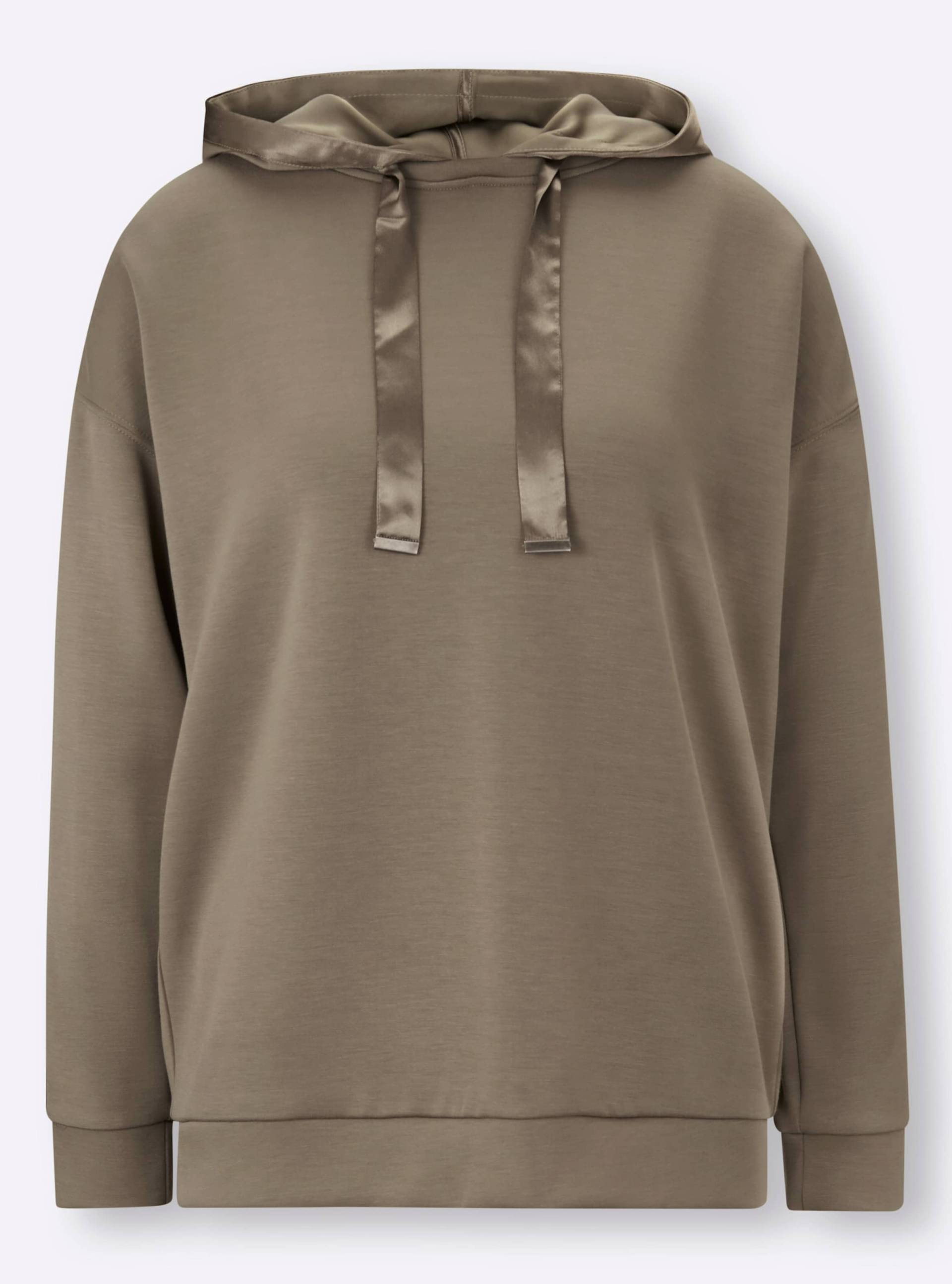 Sweatshirt in khaki von heine