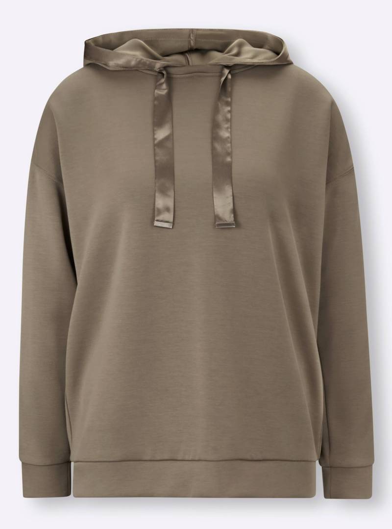 Sweatshirt in khaki von heine