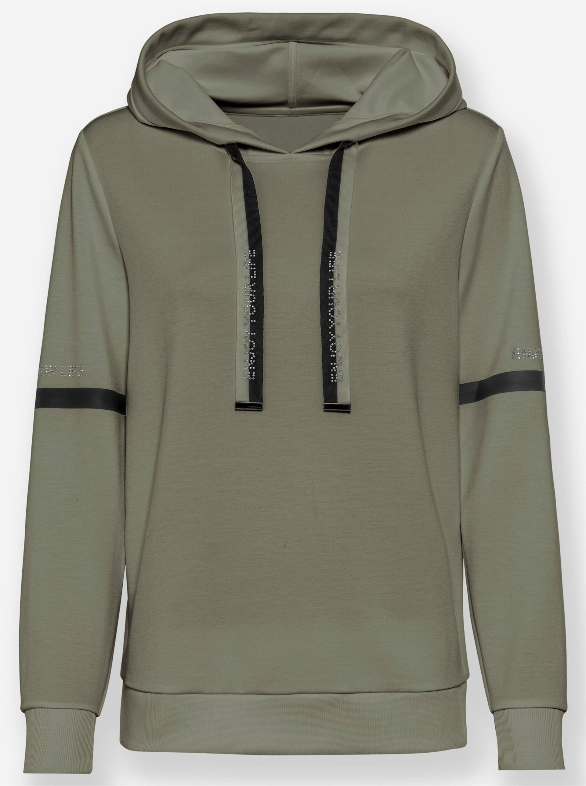 Sweatshirt in khaki von heine