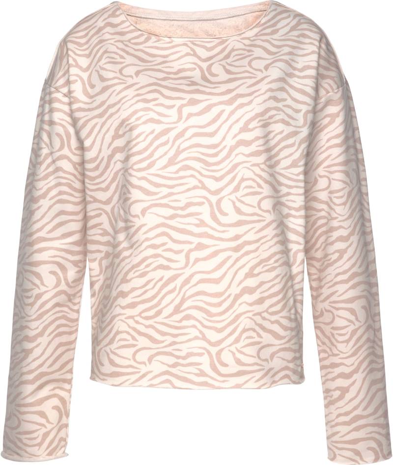 Sweatshirt in nougat-beige von LASCANA