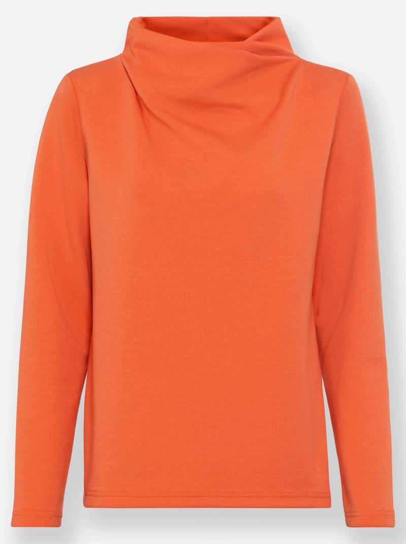 Sweatshirt in orange von heine