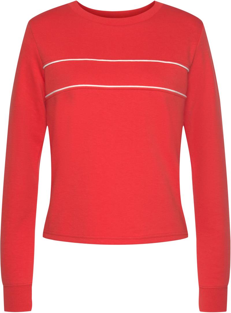 Sweatshirt in rot von H.I.S