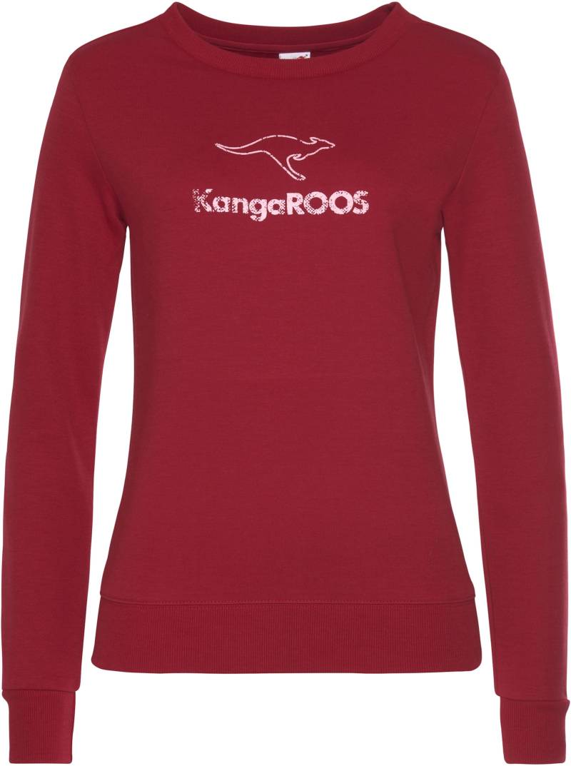 Sweatshirt in rot von KangaROOS