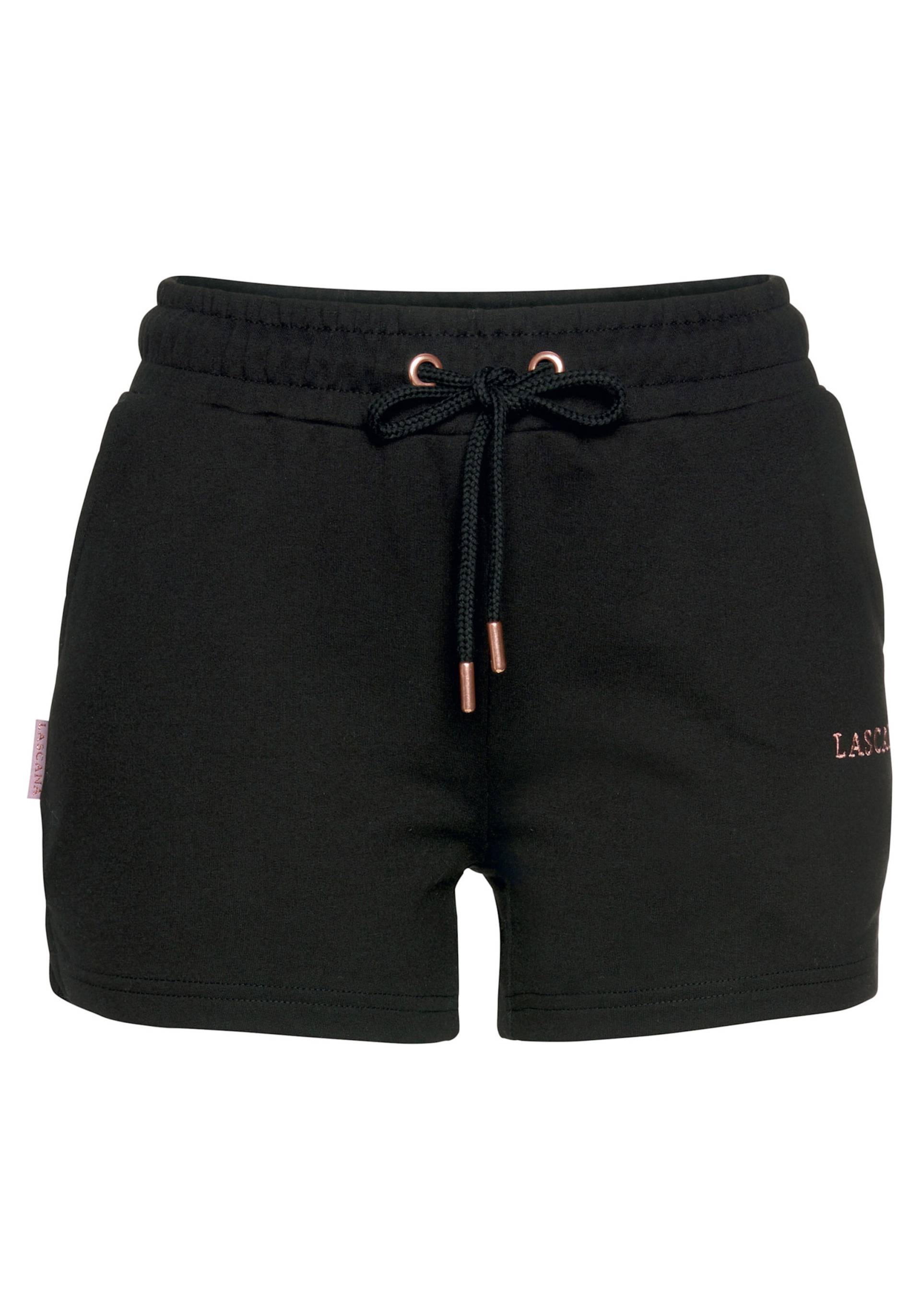 Sweatshorts in schwarz von LASCANA