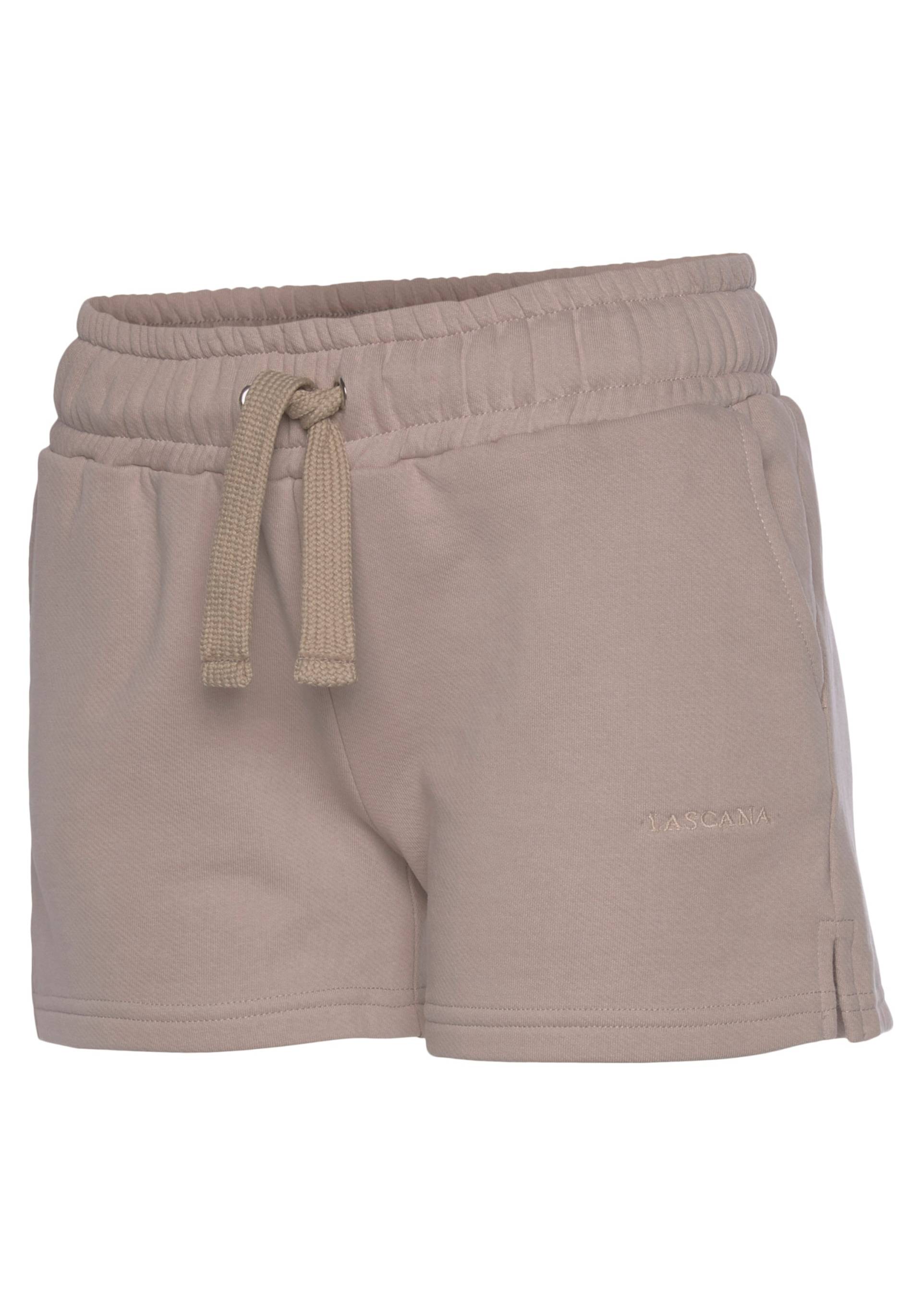 Sweatshorts in taupe von LASCANA