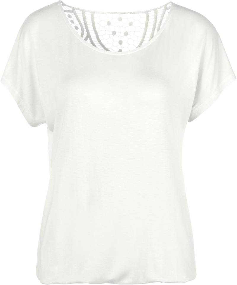 T-Shirt in gelb, creme von Vivance