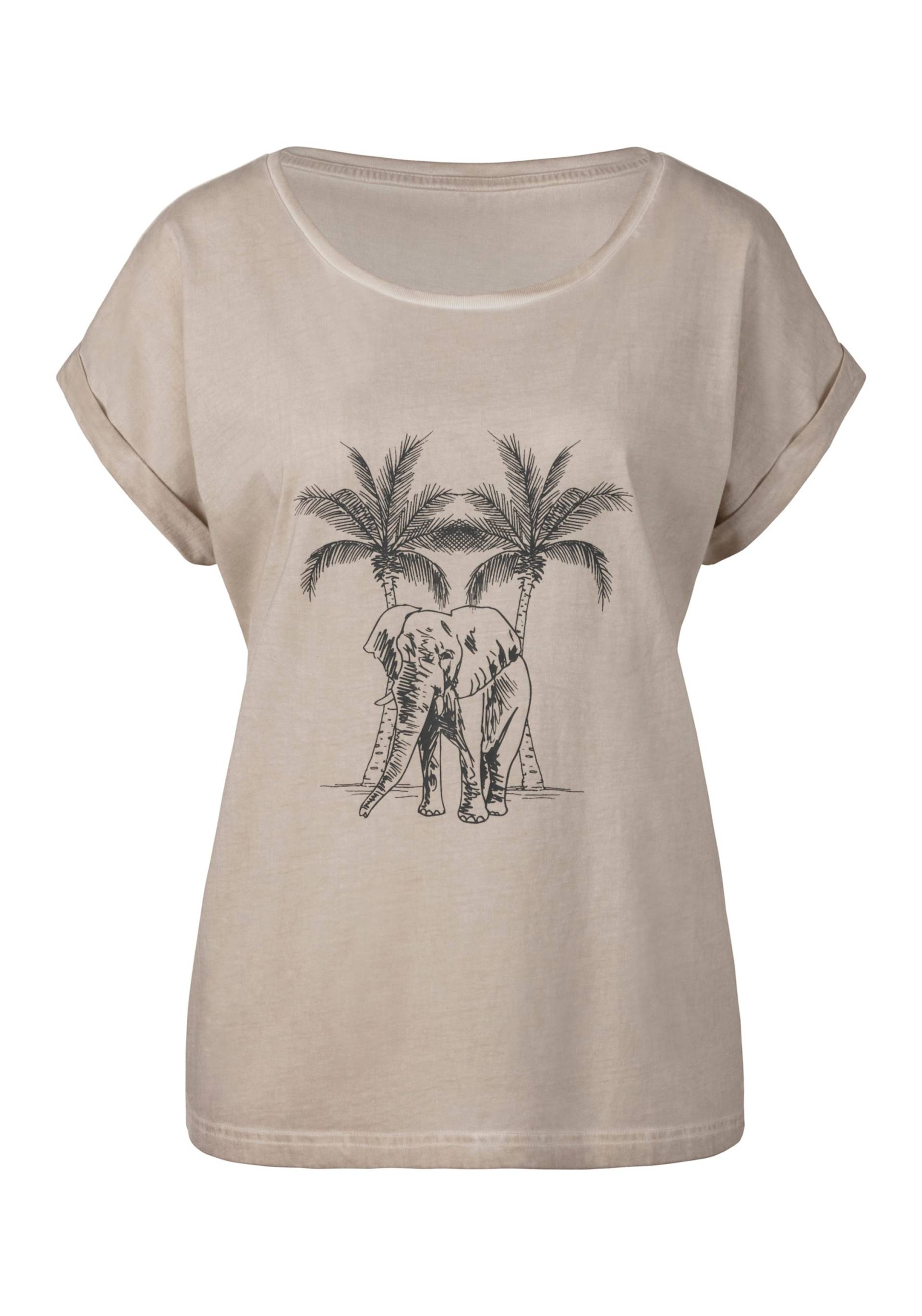 T-Shirt in beige von Vivance