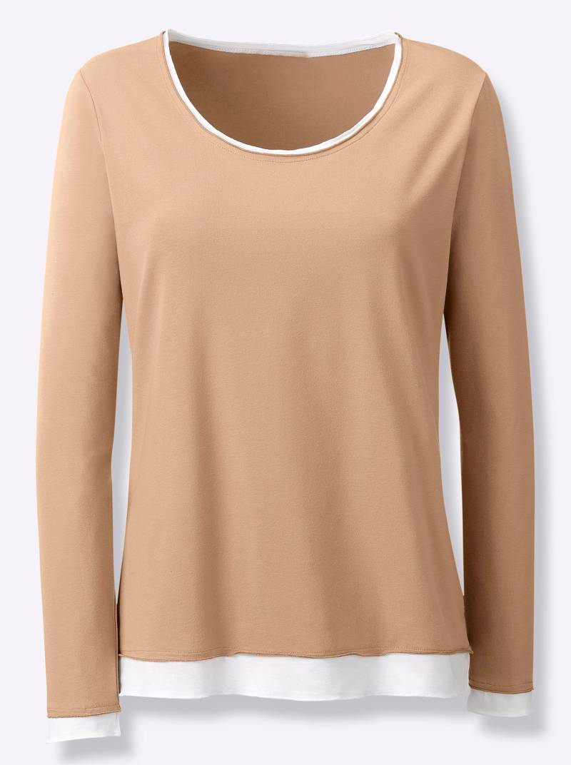2-in-1-Langarmshirt