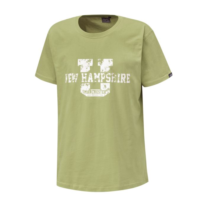 T-Shirt mit Rundhalsausschnitt, grün, XL von Ahorn